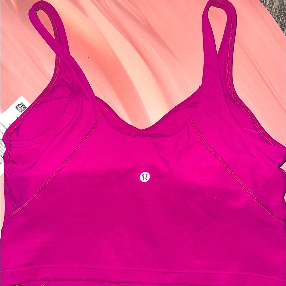 EUC Lululemon align tank Raspberry Pink S 10